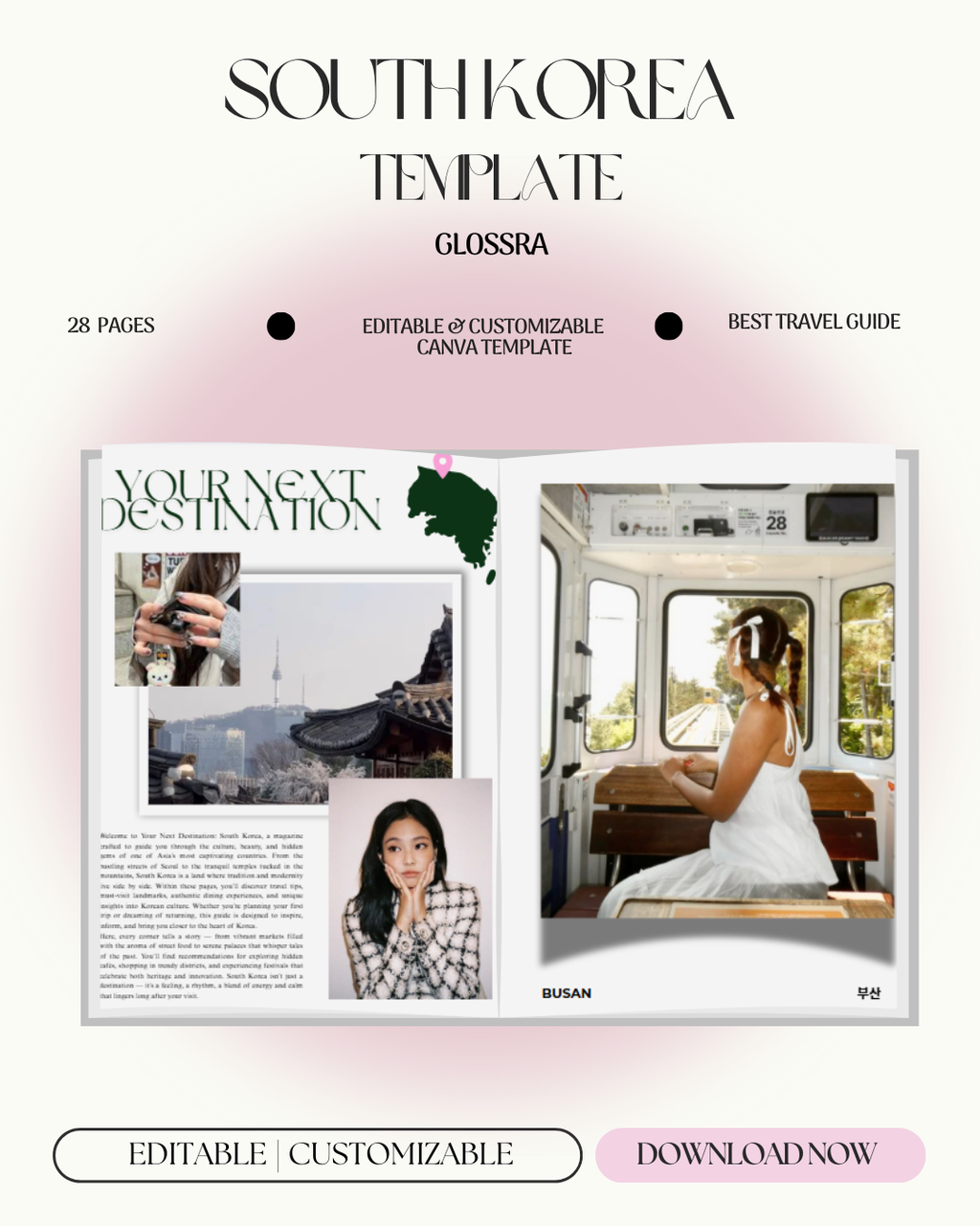 GLOSSRA South Korea Magazine