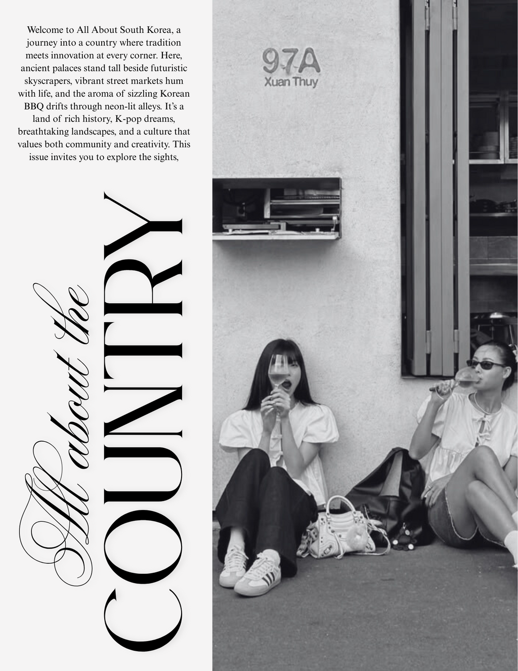 GLOSSRA South Korea Magazine