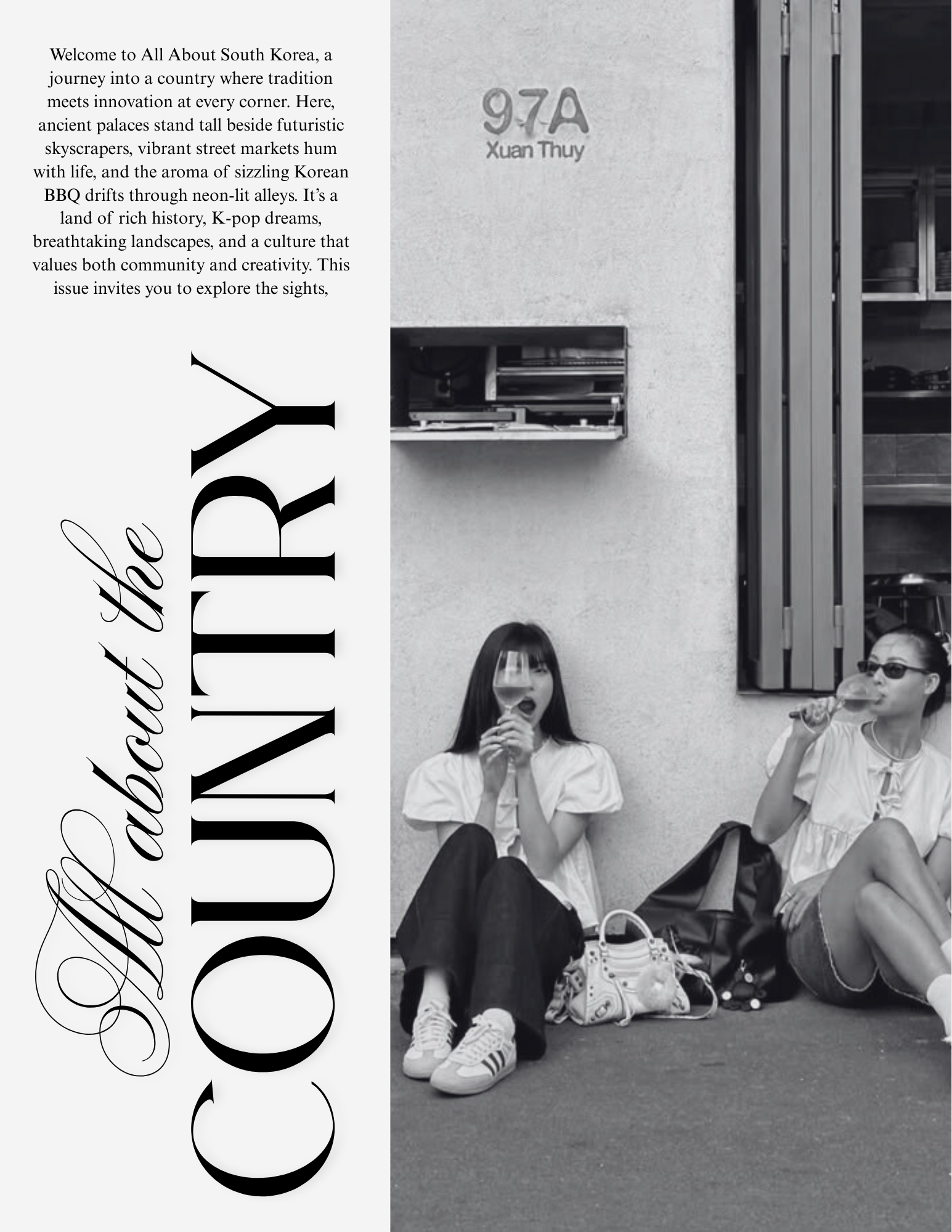 GLOSSRA South Korea Magazine