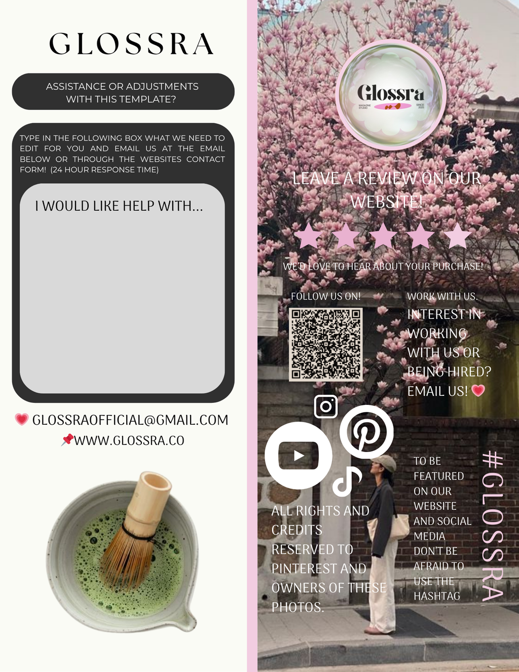 GLOSSRA South Korea Magazine