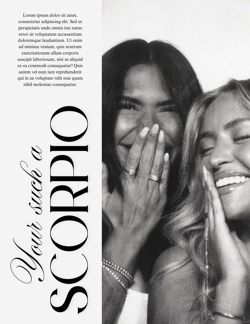 GLOSSRA Birthday Girl Magazine Template