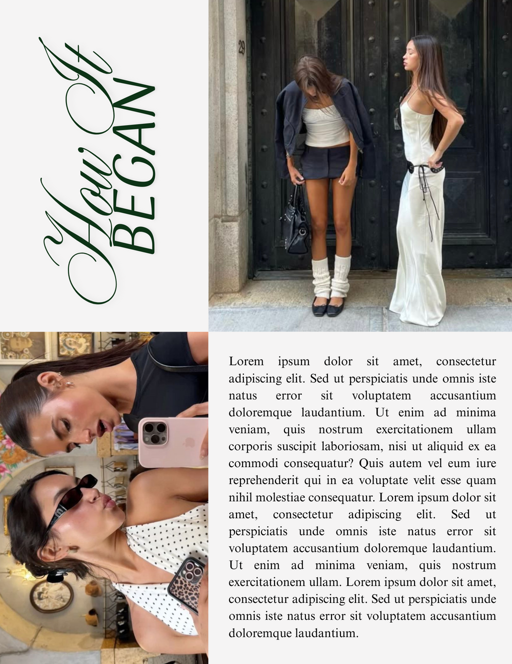 GLOSSRA Birthday Girl Magazine Template