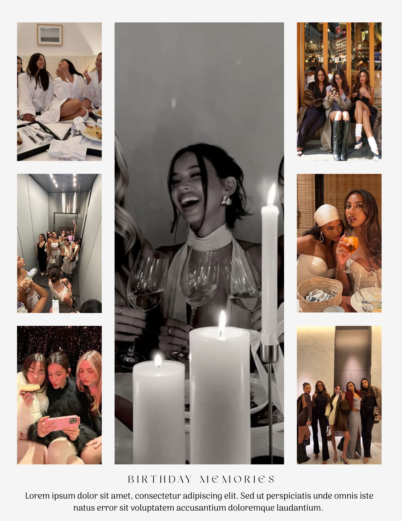 GLOSSRA Birthday Girl Magazine Template